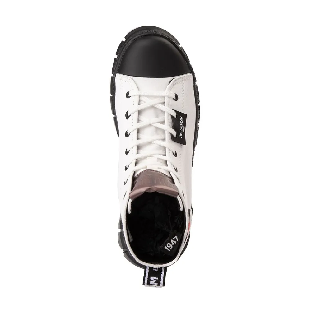 Outlet Palladium Womens Revolt Hi Platform Boot - White