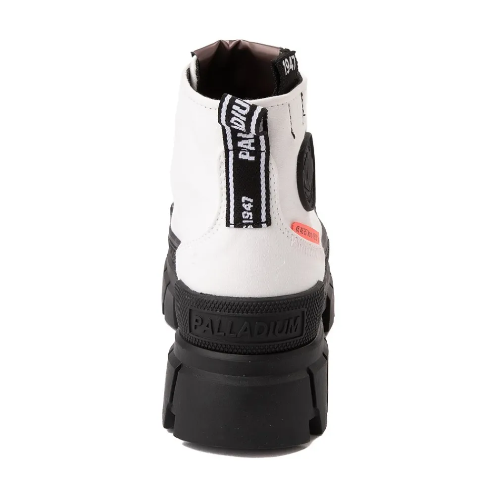 Outlet Palladium Womens Revolt Hi Platform Boot - White