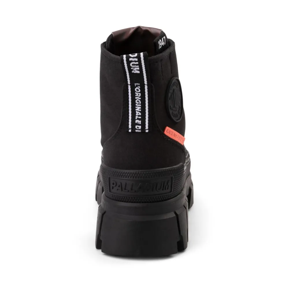 Store Palladium Womens Revolt Hi Platform Boot - Black
