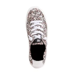 New Roxy Womens Rae Slip On Casual Shoe - Black / Daisies