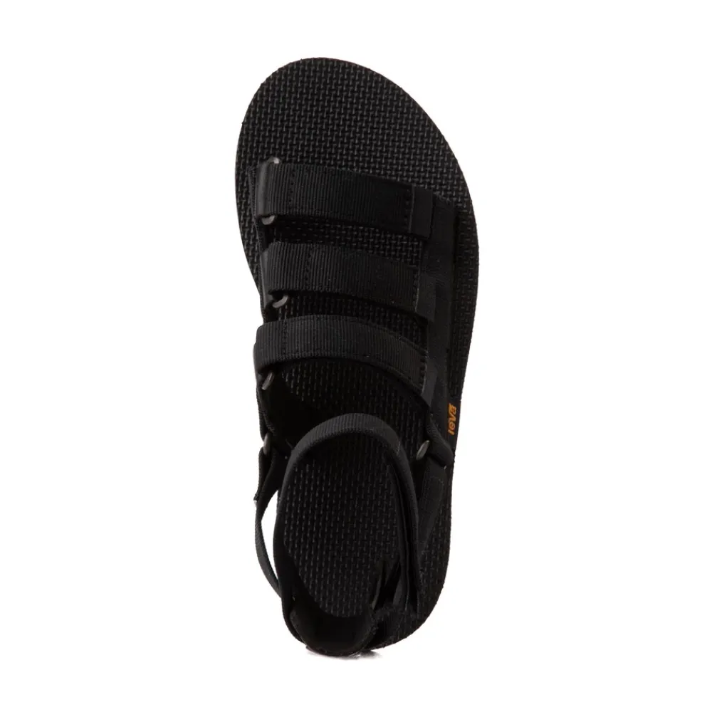 Clearance Teva Womens Flatform Mevia Sandal - Black