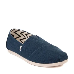 Cheap TOMS Womens Classic Slip On Casual Shoe - Majolica Blue